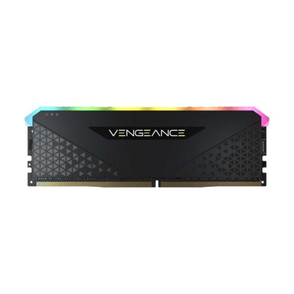 Corsair VENGEANCE RGB RS 8GB (1 x 8GB) DDR4 DRAM 3200MHz CL16 1.35V CMG8GX4M1E3200C16 Memory Module  Black